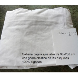 Sábana bajera 90x200