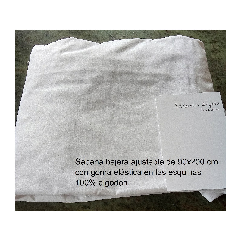 Sábana bajera 90x200