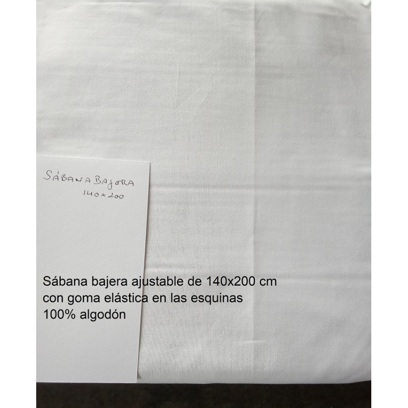 Sábana bajera 140x200