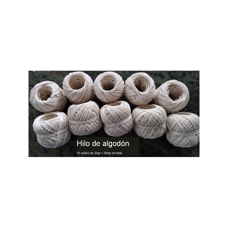 Hilo de algodón